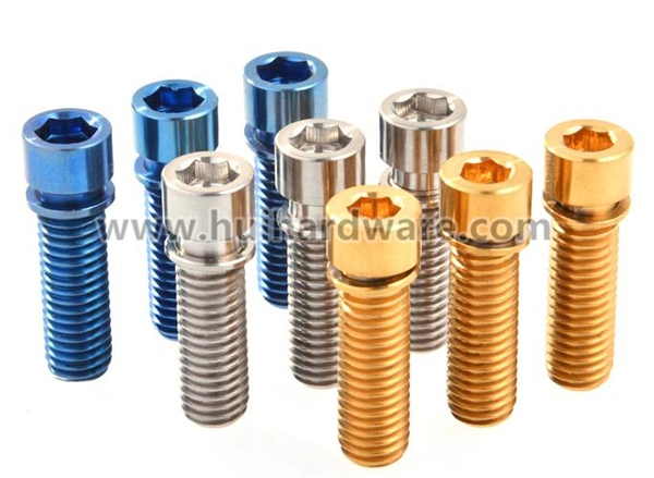 Manufacturer of Titanium/Alloy Titanium Bolt and Nut for Bicycle Use